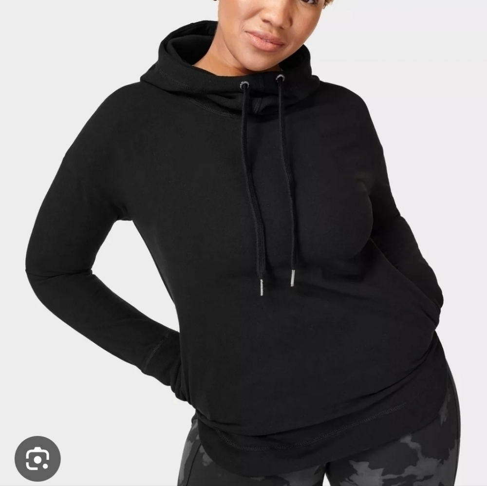 Sweaty Betty Escape Luxe Fleece Hoody Pullover Stretchy